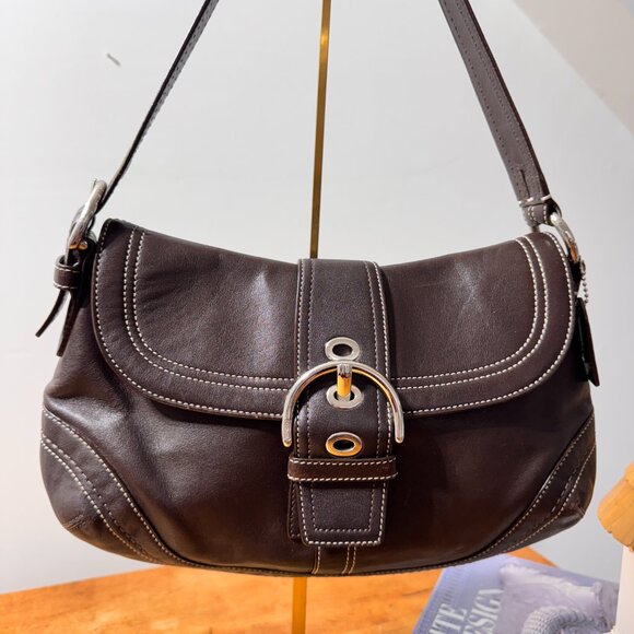 Coach classic Soho brown leather soho bag F10910 - Picture 3 of 13